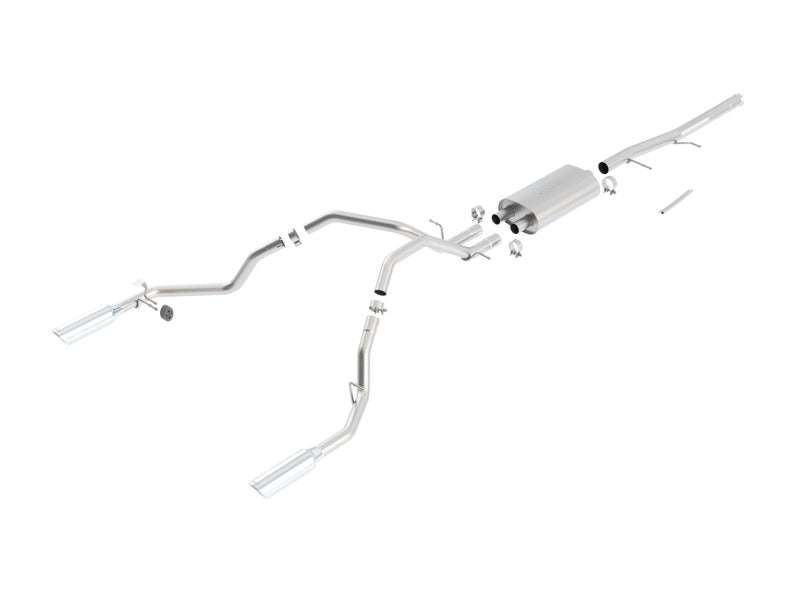 Borla 09-12 GMC Sierra 1500 / 09-12 Chevrolet Silverado 1500 SS Catback Exhaust 140340