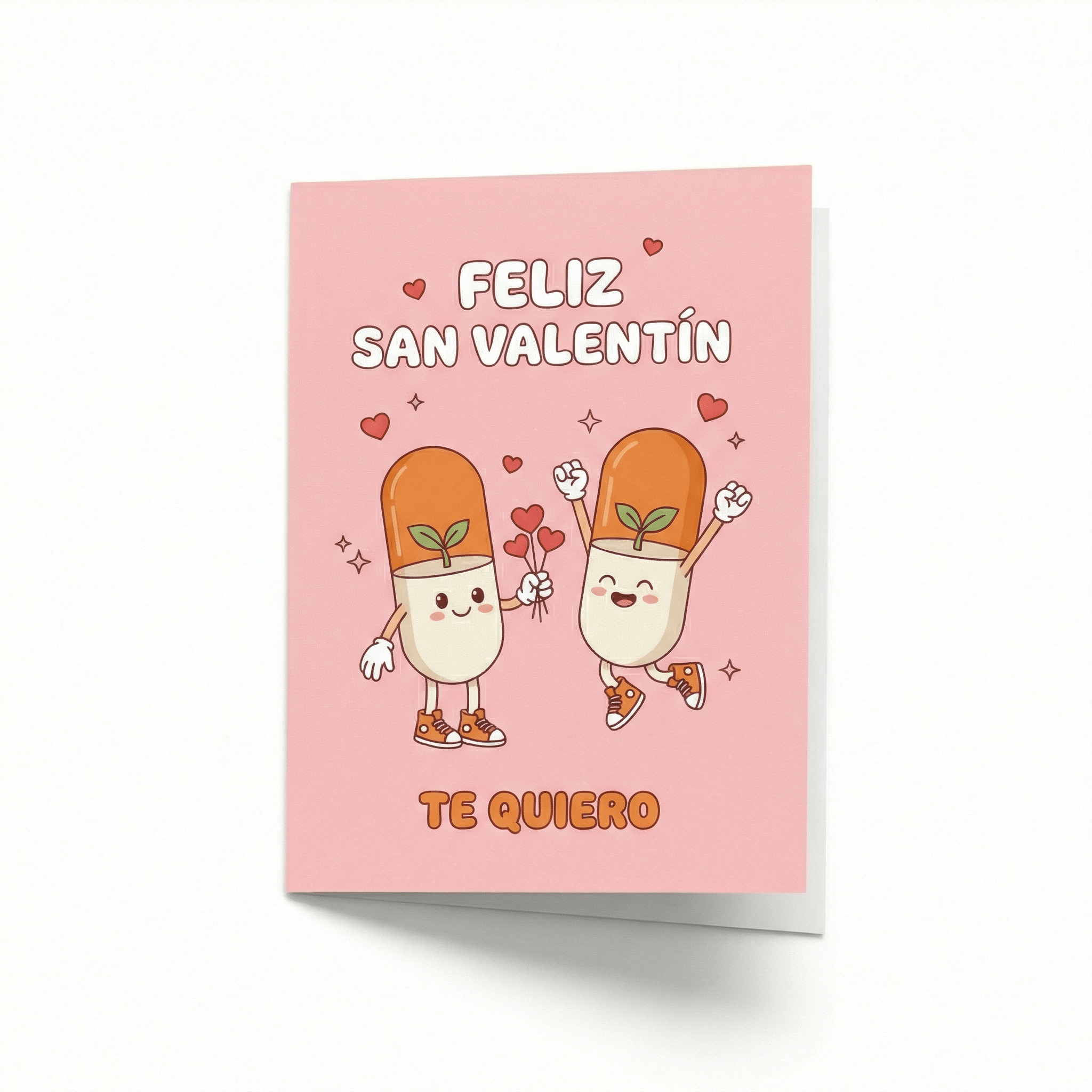 Farmacia Savia Tarjeta de Felicitación Feliz San Valentín Te Quiero (1 unidad)