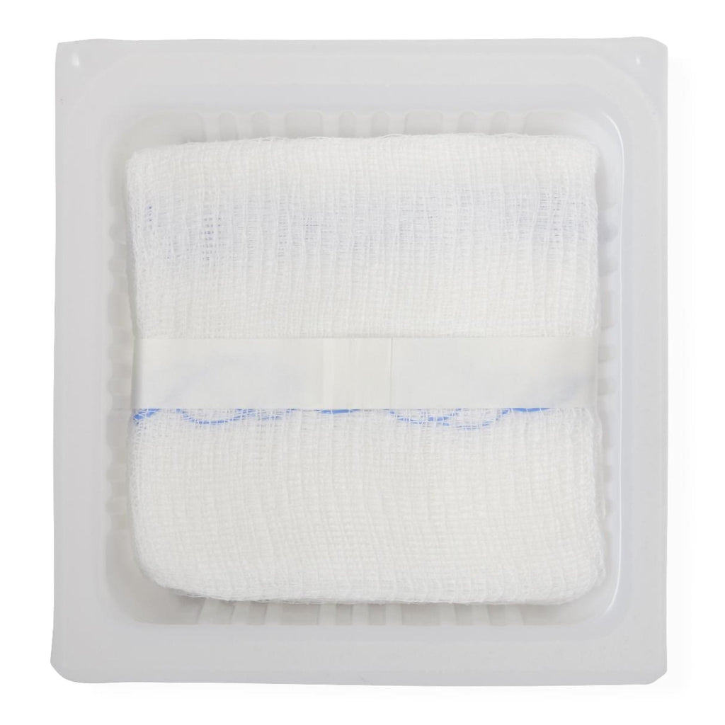 Gauze Sponge Medline 4 X 4 Inch 16-Ply Sterile X-Ray Detectable 10 per Tray NON21430LF