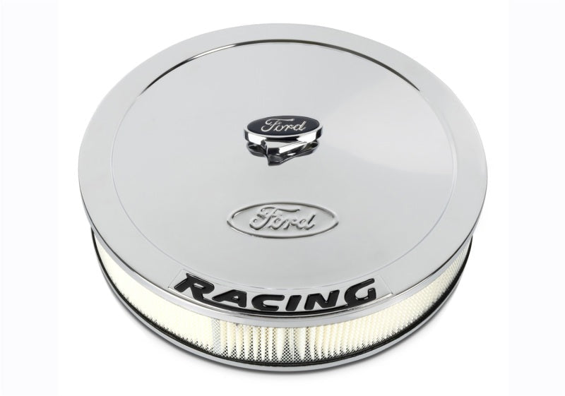Ford 13in Dia Air Cleaner Kit Chrome FRD302-351