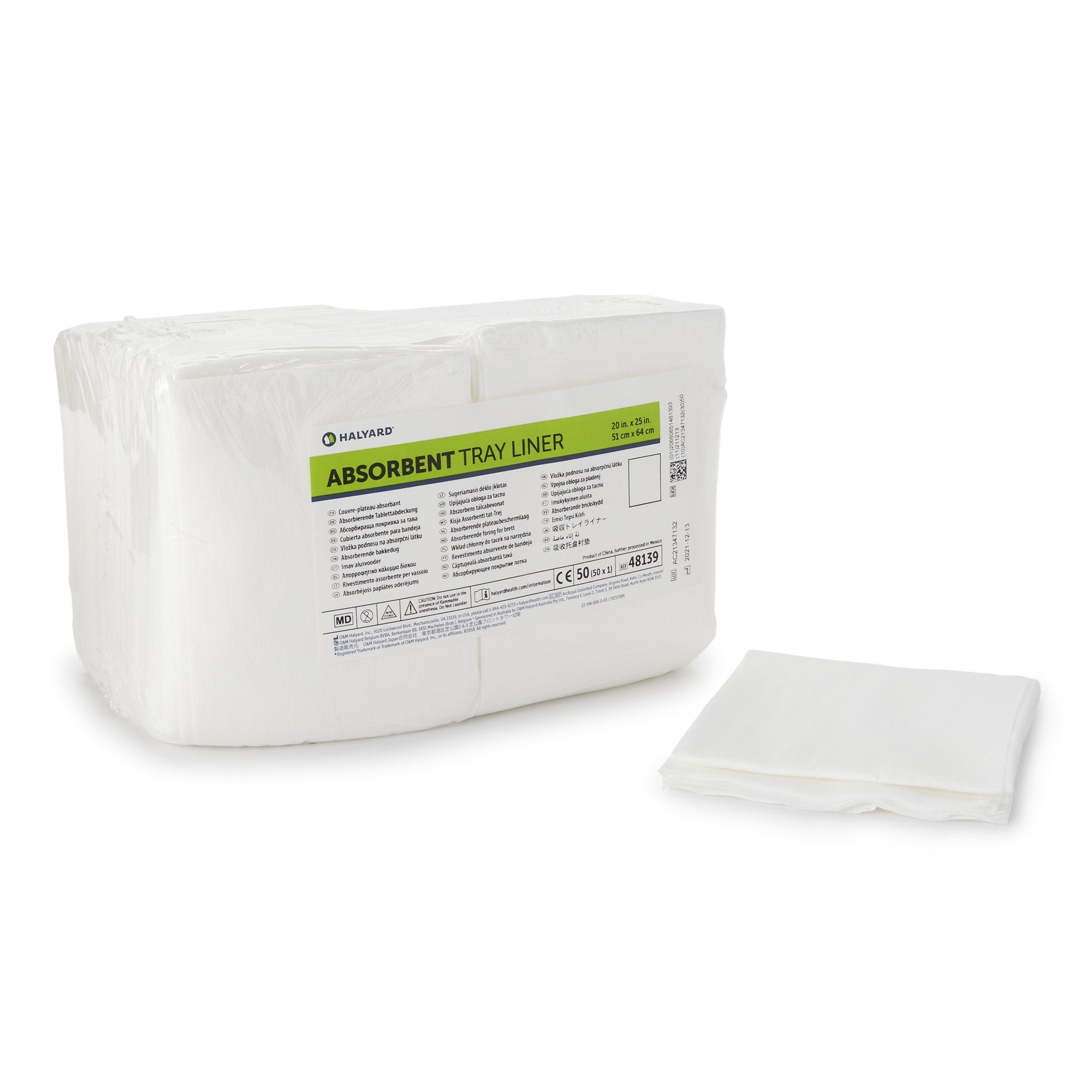 Sterilization Tray Liner Towel, 20 x 25 Inch 48139