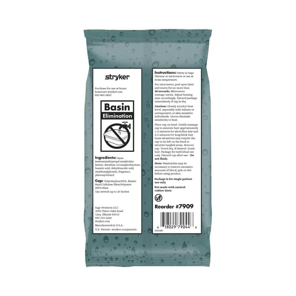 Comfort® Rinse-Free Shampoo Cap, Powder Scent 7909