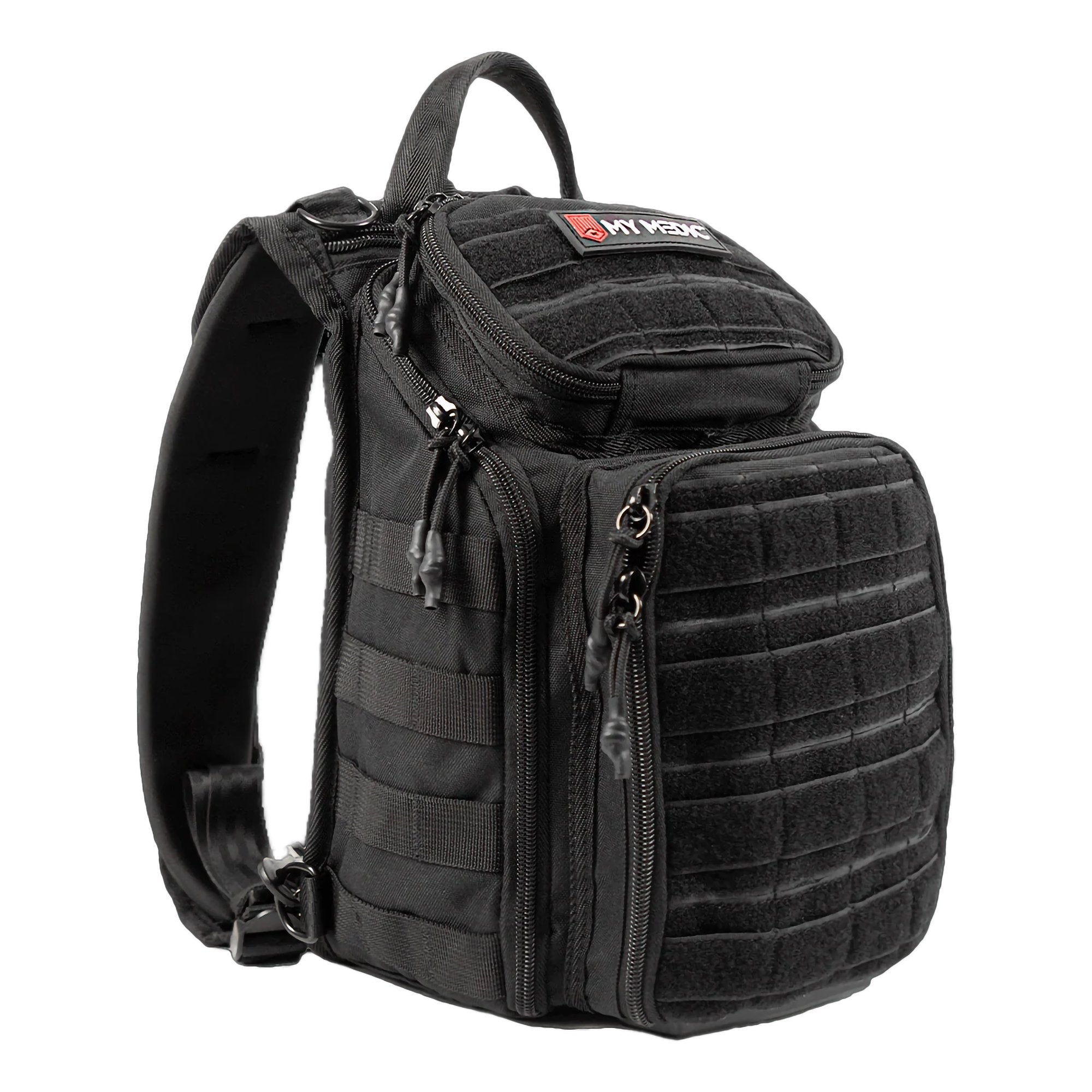 RECON Pro First Aid Kit, Black MM-KIT-U-LG-BLK-PRO