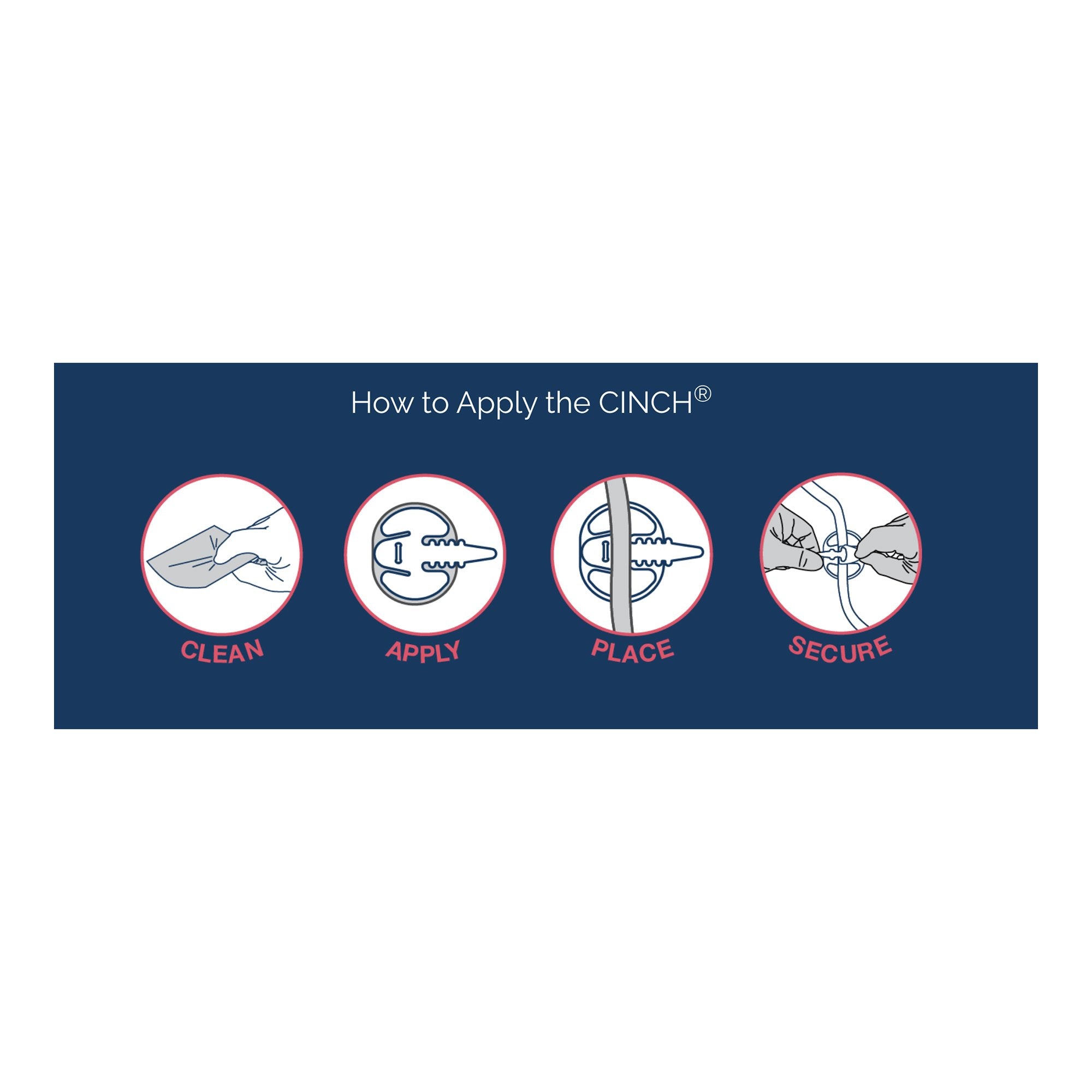 Cinch® Tube Securement Device, Medium CINCH417M-10
