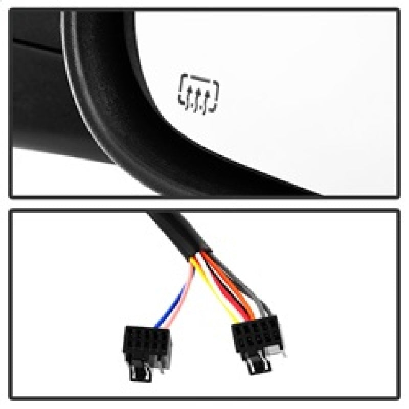 SPYDER Xtune Dodge Ram 1500 09-12 Power Heated Adjust Mirror Black HoUSing Right MIR-DRAM09S-PWH-R 9935602