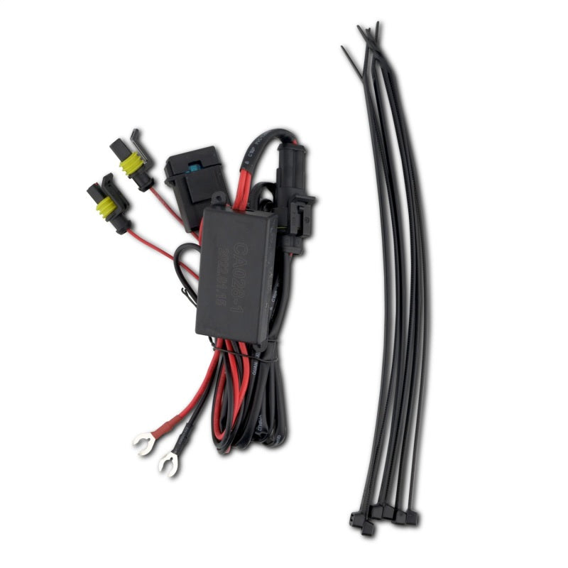 ANZO 09-20 Nissan Frontier Chrome Projector Plank Style DRL w/ Switchback & Sequential LED DRL 111598