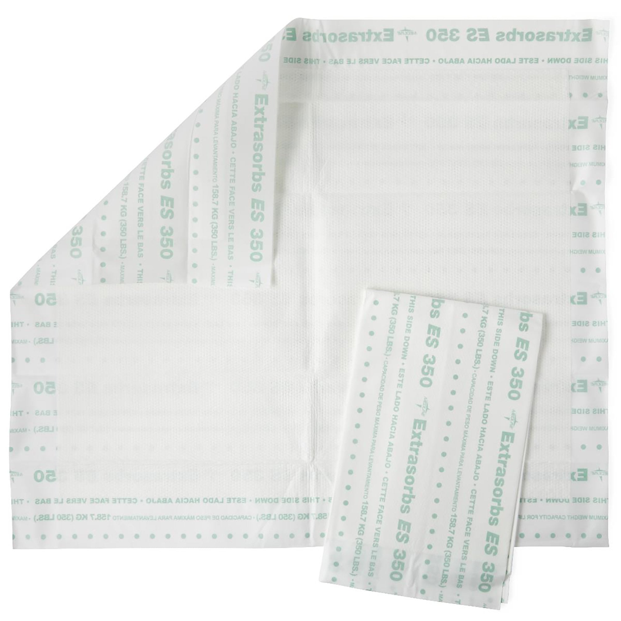 Disposable Underpad Ultrasorbs® Advanced Low Air Loss and Repositioning 30 X 36 Inch Super Absorbent Polymer Heavy Absorbency EXTSB3036A350