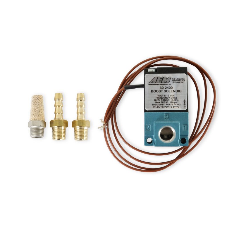 AEM Electronics Electronic Boost Control Solenoid Kit