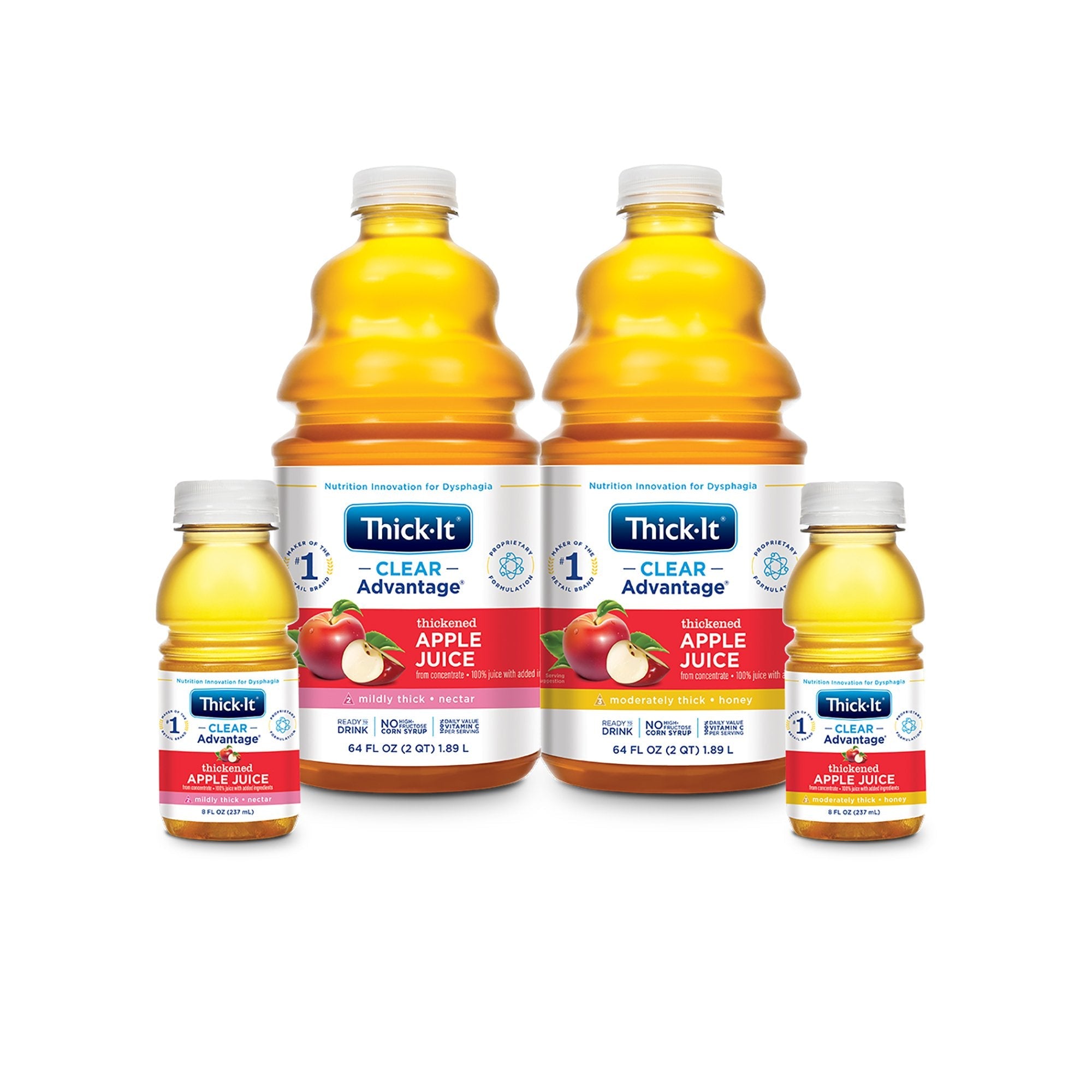 Thick-It® Clear Advantage® Nectar Consistency Apple Thickened Beverage B455-L9044