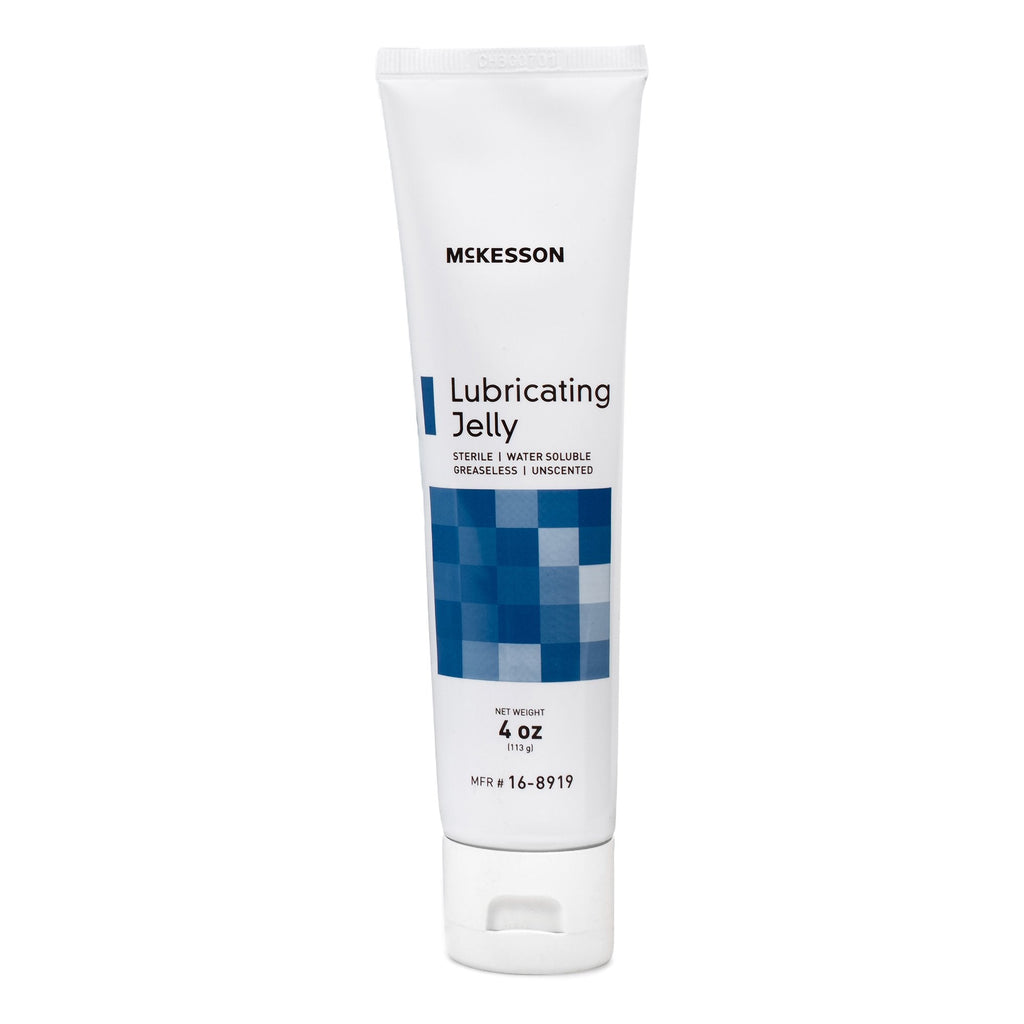 McKesson Lubricating Jelly, 4-ounce Tube 16-8919