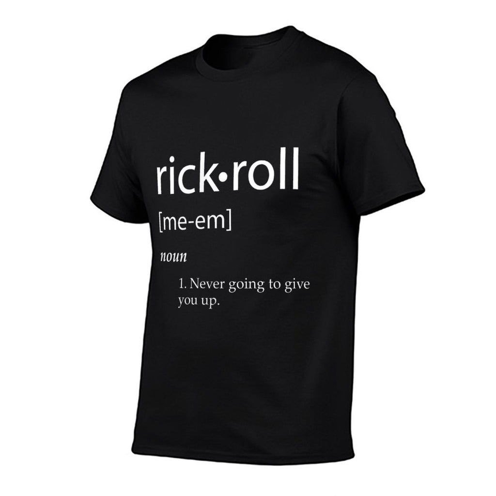 Womens Rick Roll Definition - Funny Internet Meme Gag Gift - Rolled  Odor-resistant T-Shirt