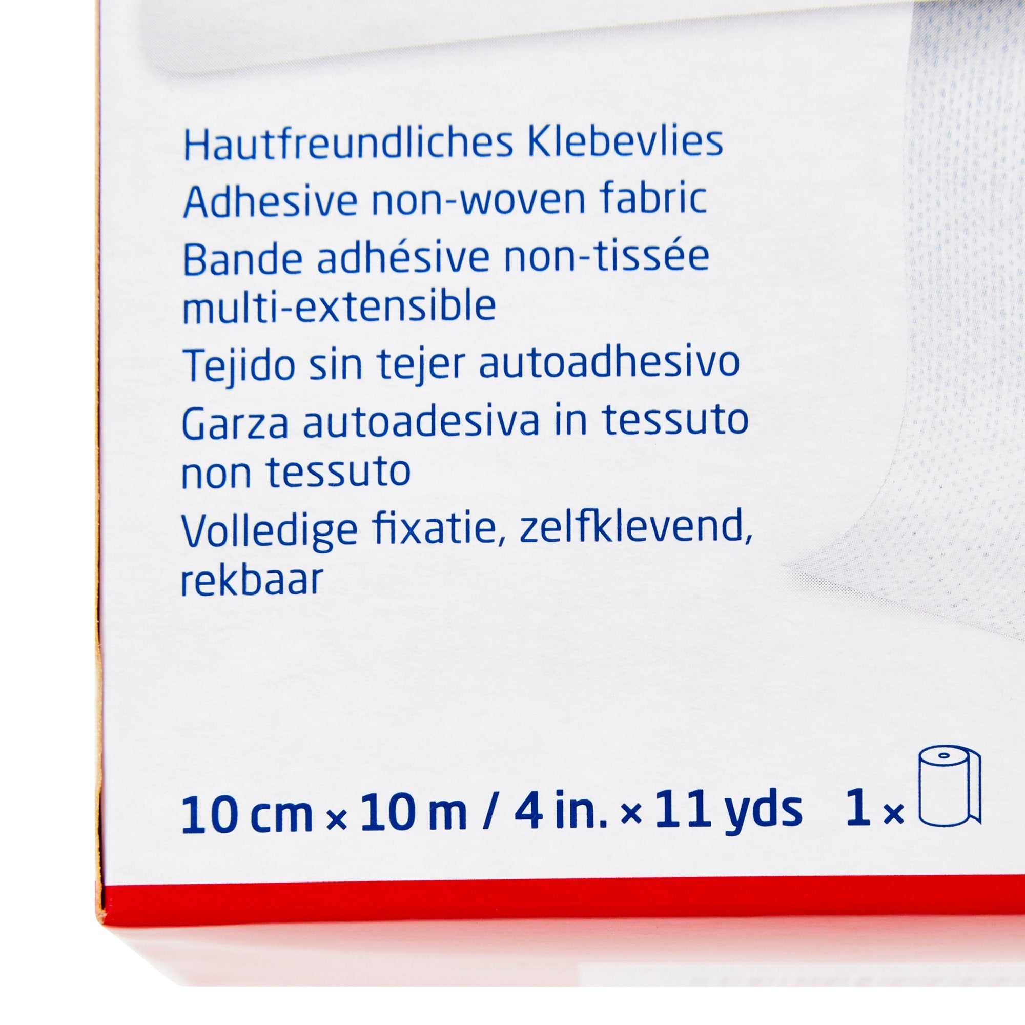 Hypafix® Nonwoven Dressing Retention Tape, 4 Inch x 10 Yard, White 4210