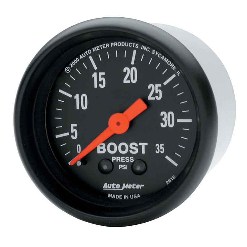 AutoMeter Diesel Gauge Kit A-Pillar W/Spkr Ram 98-02 Boost/Egt 35PSI/1600 Deg. F Z Series 7091