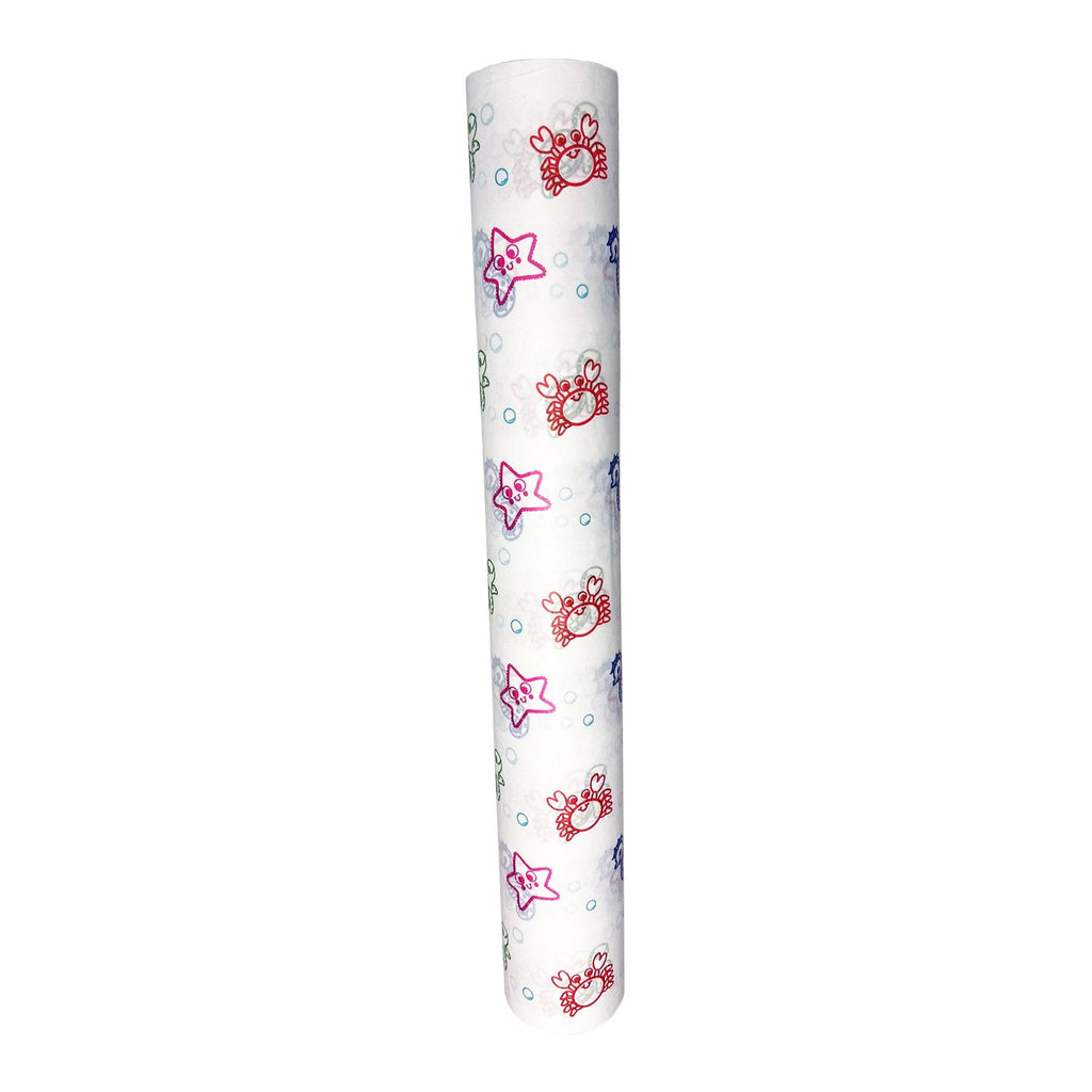 Table Paper McKesson 21 Inch Width 125 Foot Length Print (Sea Friends) Crepe 143-21125SC