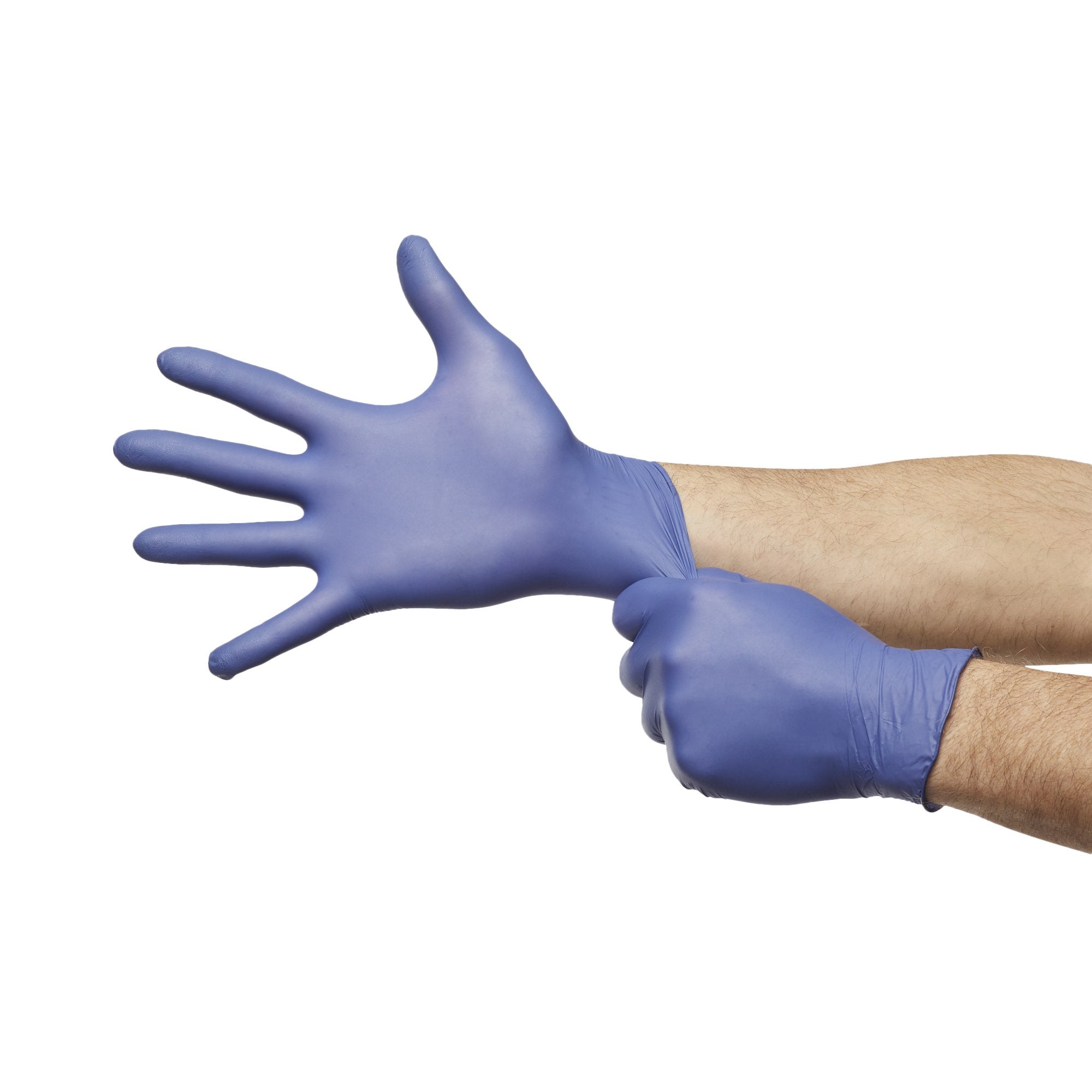 McKesson Confiderm® LDC Exam Glove, Extra Large, Blue 14-6N48C