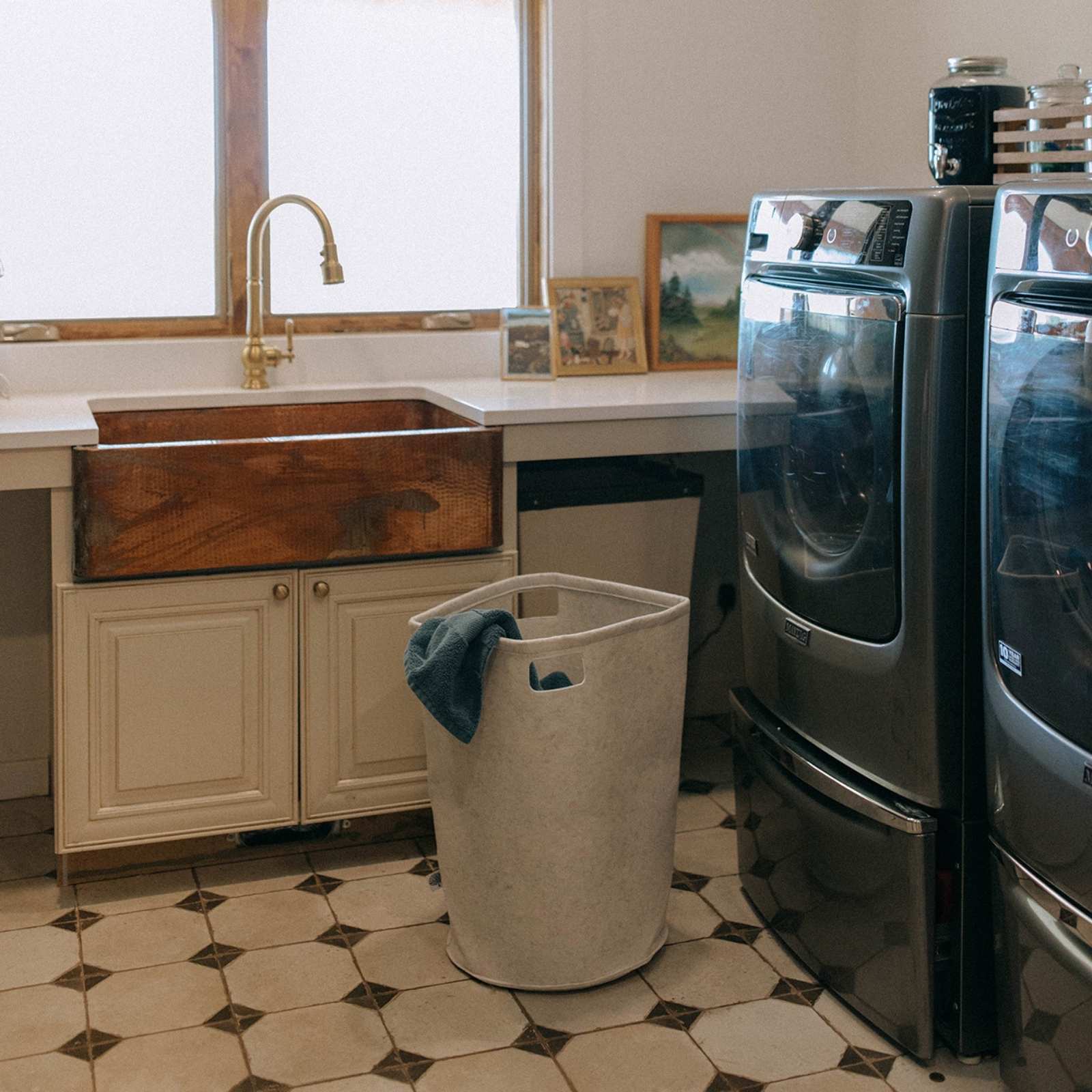Felt Laundry Hamper - PhishStones Products