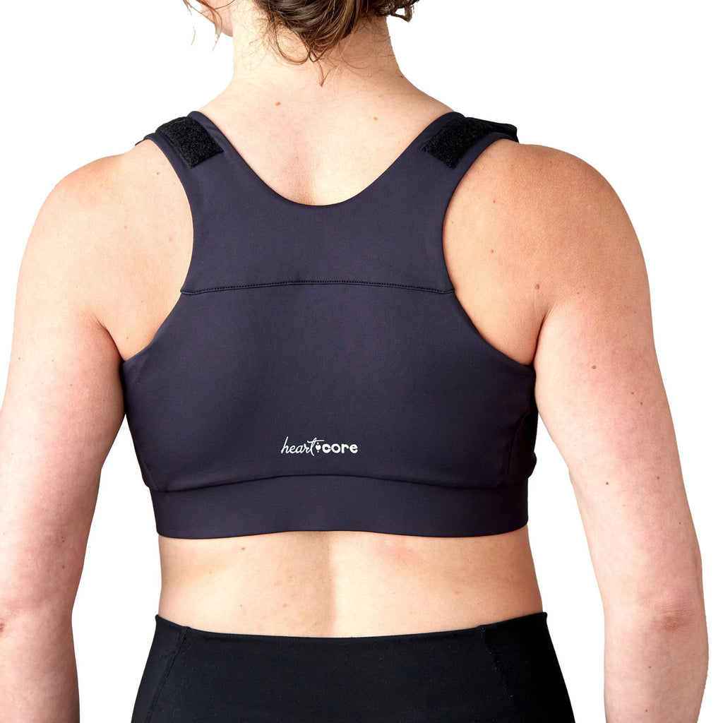Shirl Post Surgical Bra, Black, X-Large HC00006BXL