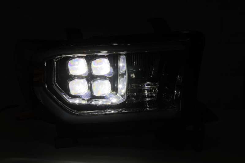 AlphaRex 07-13 Toyota Tundra NOVA LED Proj Headlights Black w/ Activ Light/Seq Signal/DRL 880774 *Discontinued