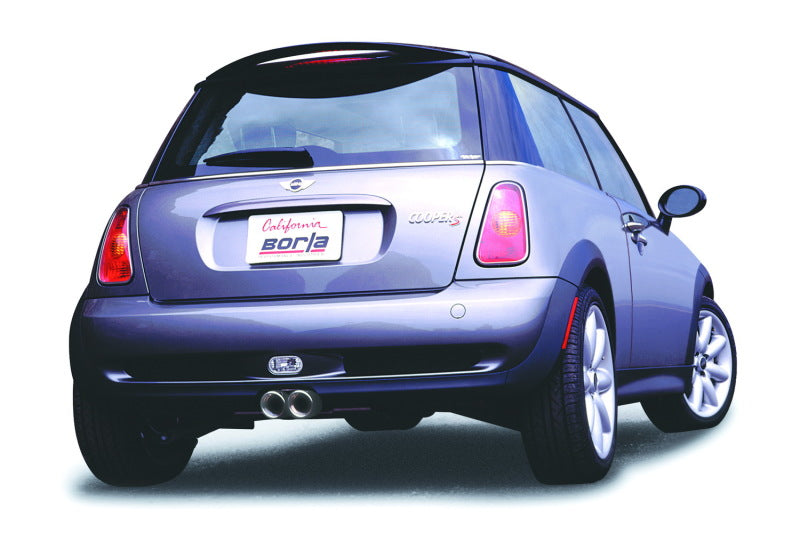 Borla 04-06 Mini Cooper S (Incl. Convertible) Aggressive Cat-back 140119