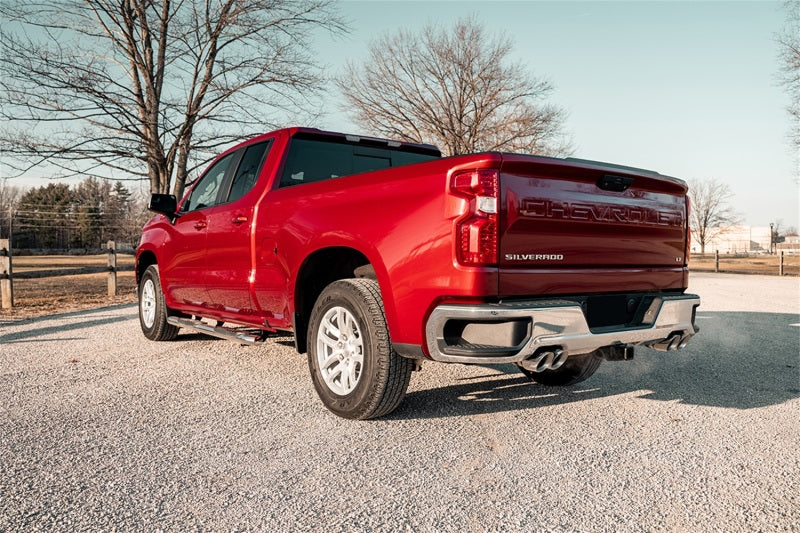 CORSA Performance Corsa 19-23 GMC Sierra 1500 Cat-Back Dual Rear Exit with Twin 4in Polished Pro-Series Tips 21201