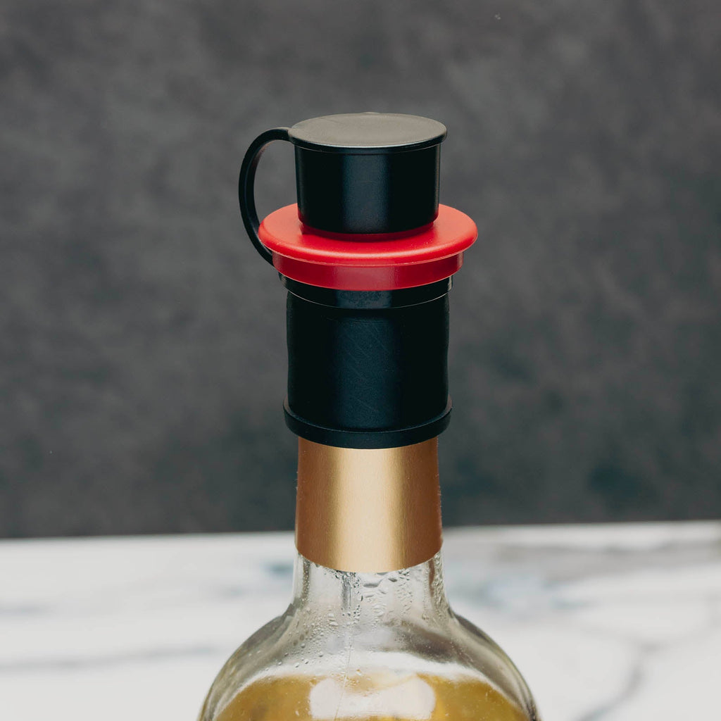 BarConic® Wine Pourer w/ Cap - Screened