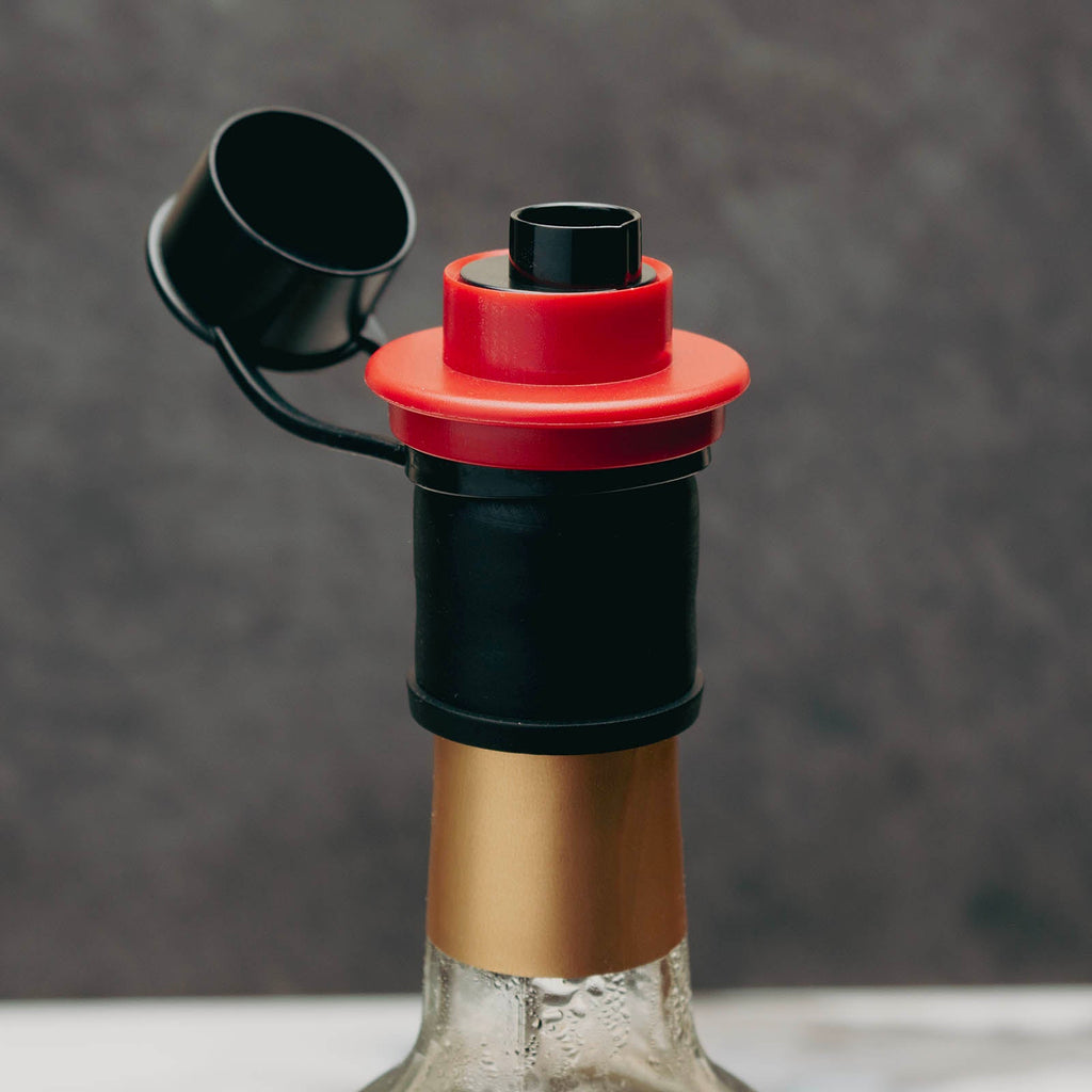 BarConic® Wine Pourer w/ Cap - Screened