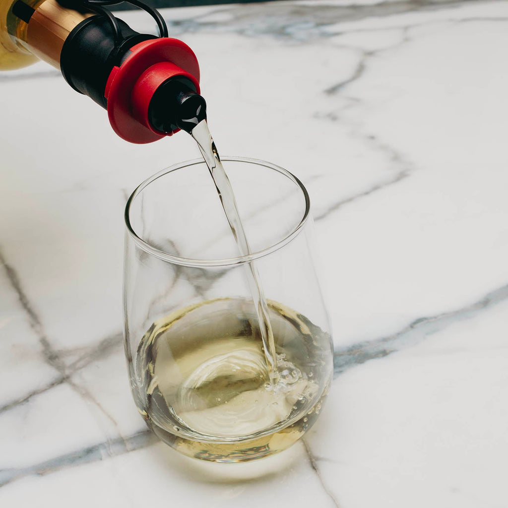 BarConic® Wine Pourer w/ Cap - Screened