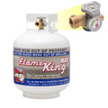 Flame King 20lb Propane Tank LP Cylinder with OPD & Gauge