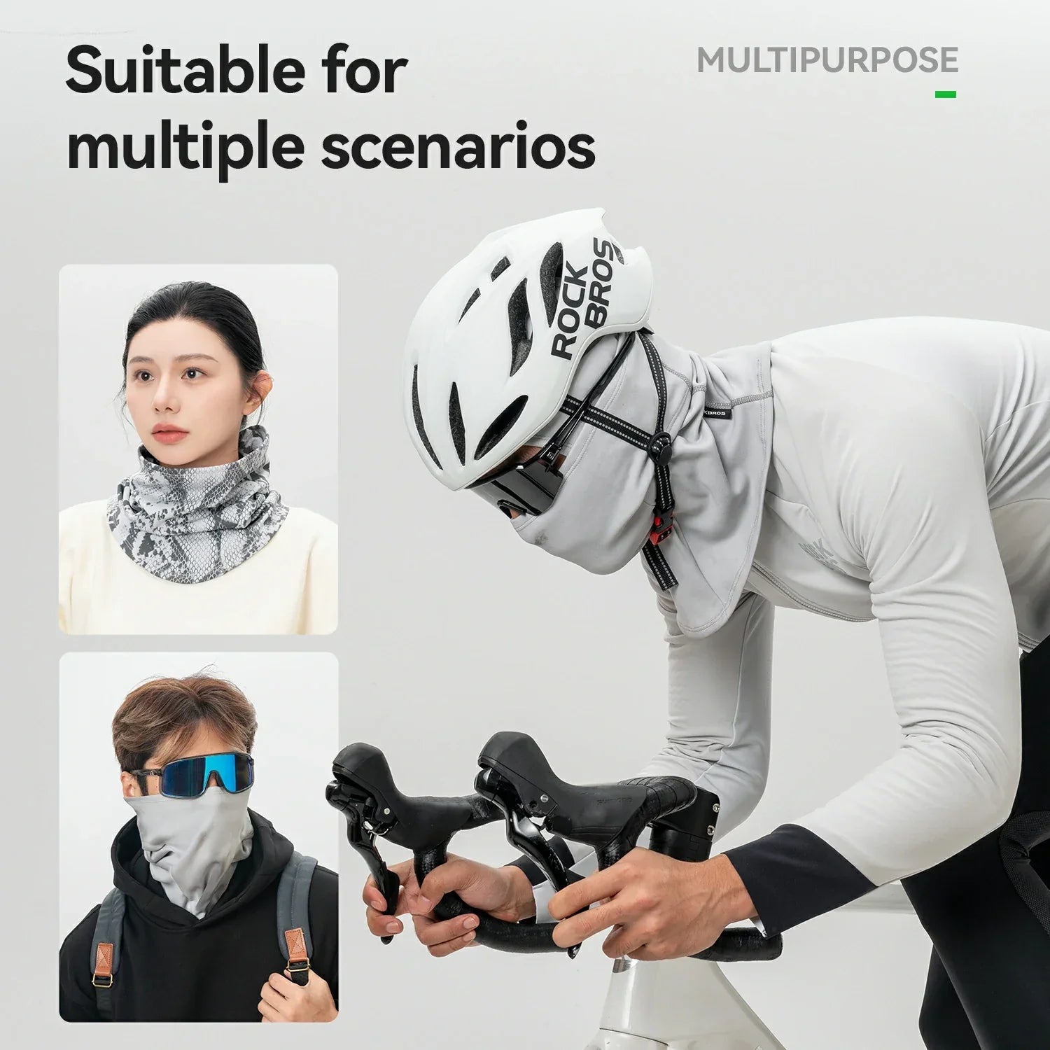 Fleece Balaclava Thermochromic Breathable Waterproof