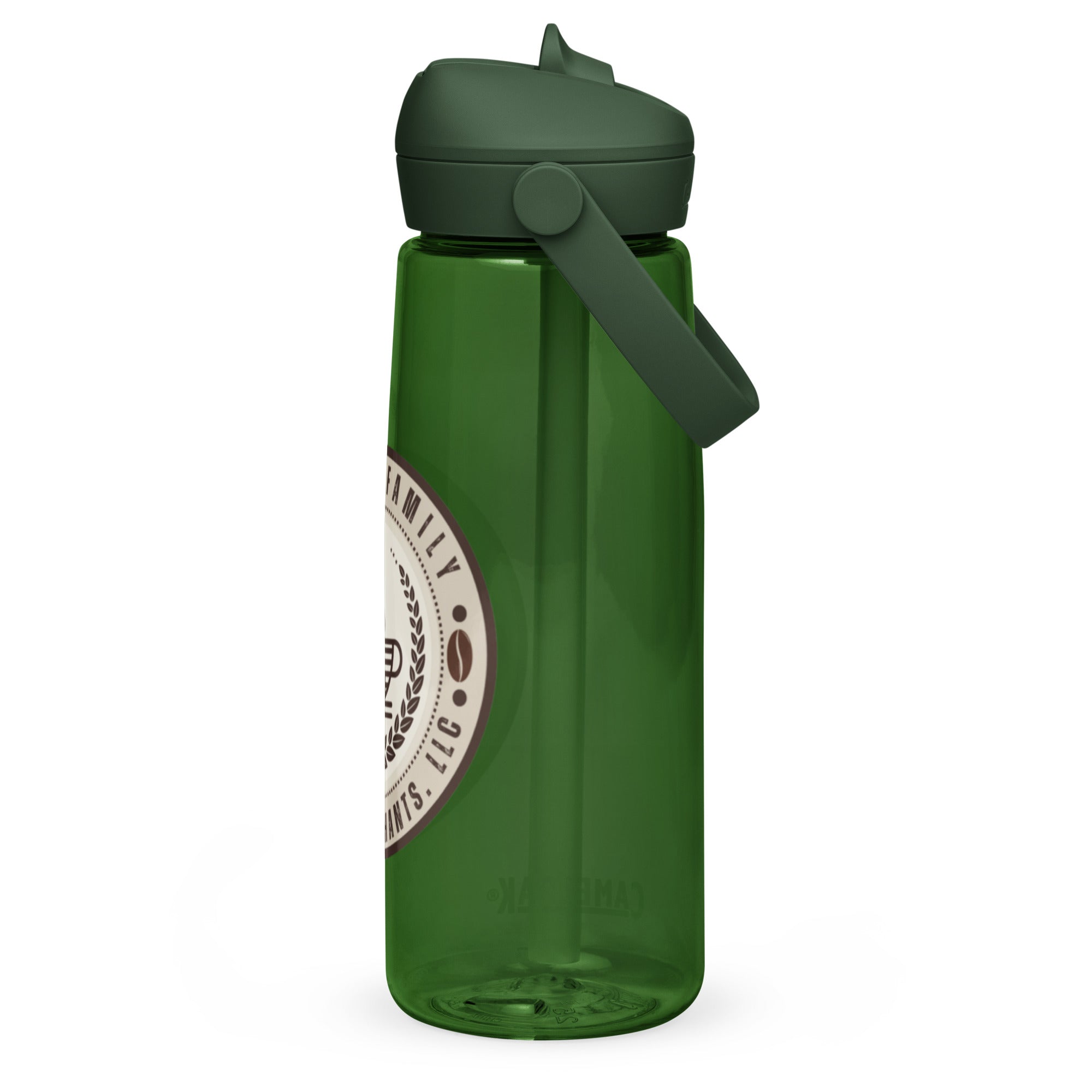 Flip Straw Water Bottle