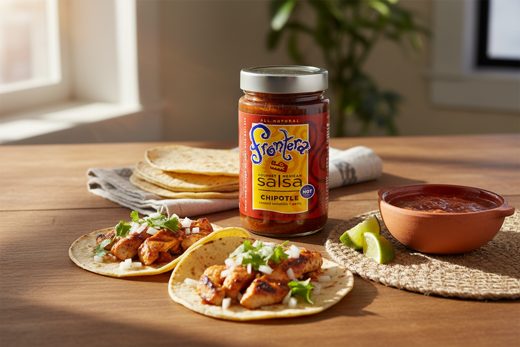 Frontera Foods Chipotle Salsa, Case of 6, 16 oz, Authentic Mexican Flavor
