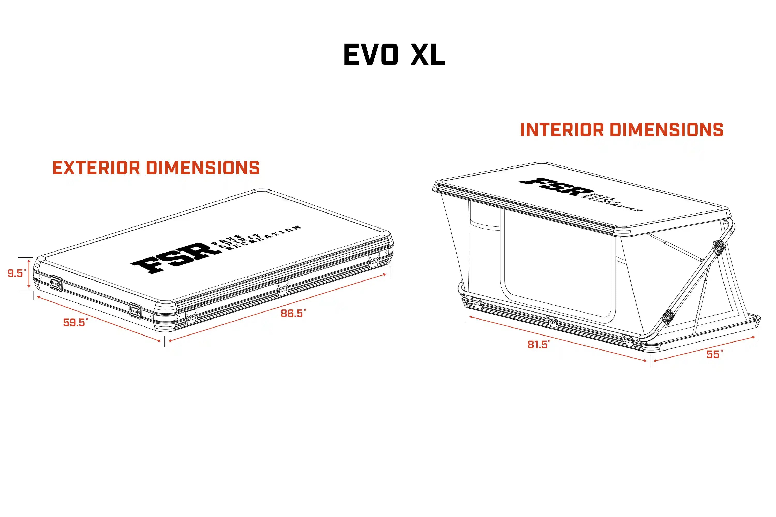 Evolution XL - Rooftop Tent