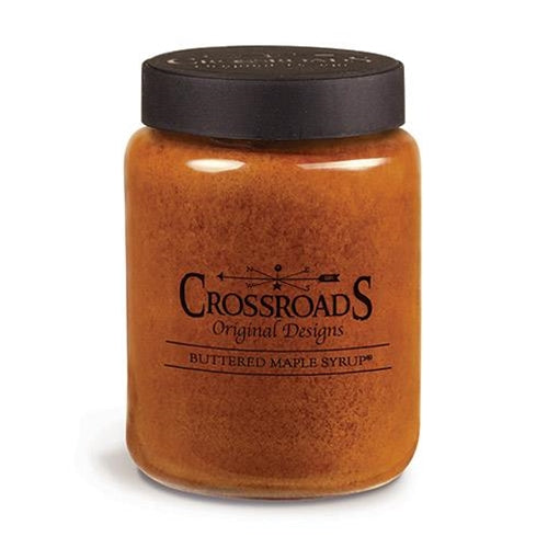 Buttered Maple Syrup Jar Candle 26oz