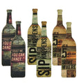 6/Set Sip Happens Magnets (Pack of 4)