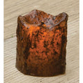 Mini Burnt Mustard Drip Timer Votive (Pack of 4)