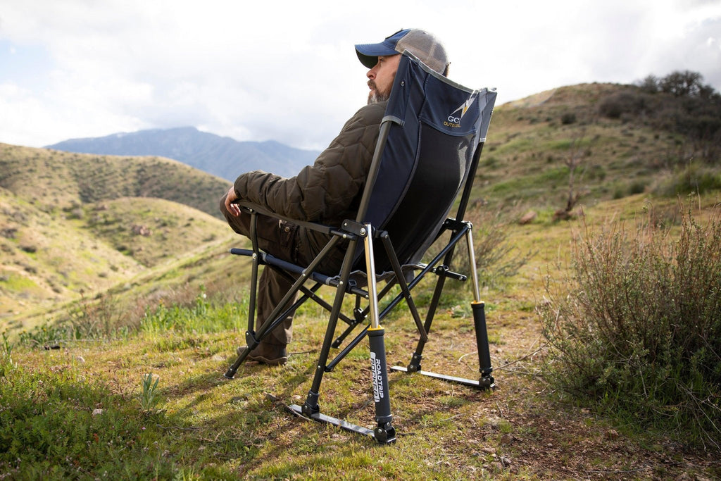 GCI Outdoor Comfort Pro Rocker Collapsible Rocking Chair & Outdoor Camping Chair - PhishStones Products