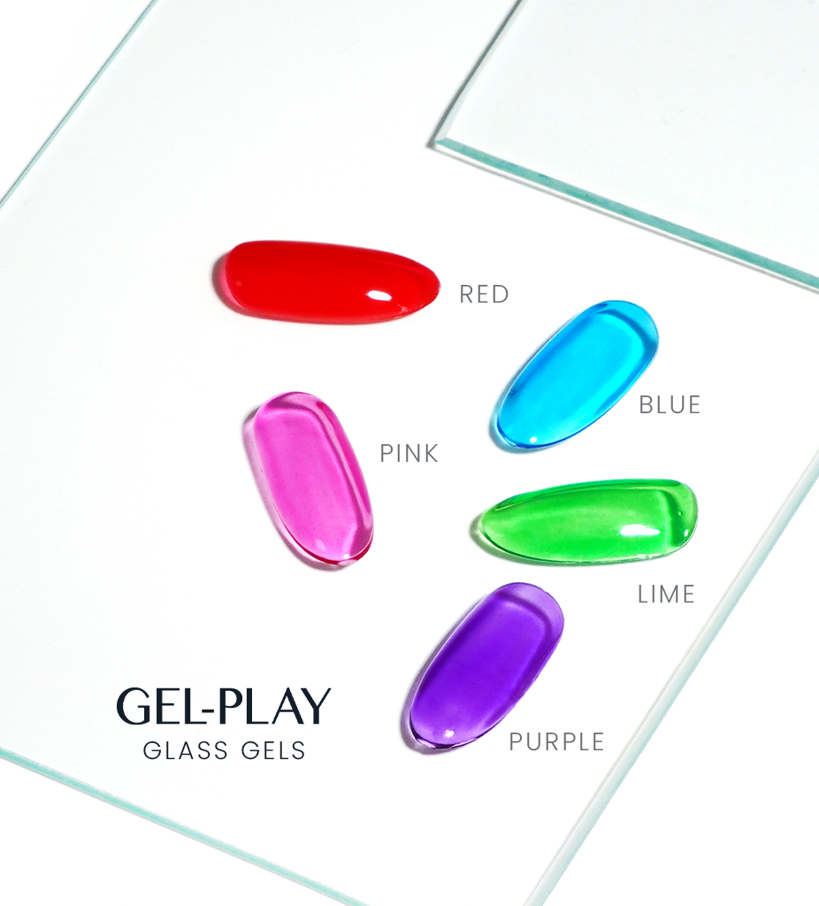 Akzentz - Gel Play Glass Purple, 10ml