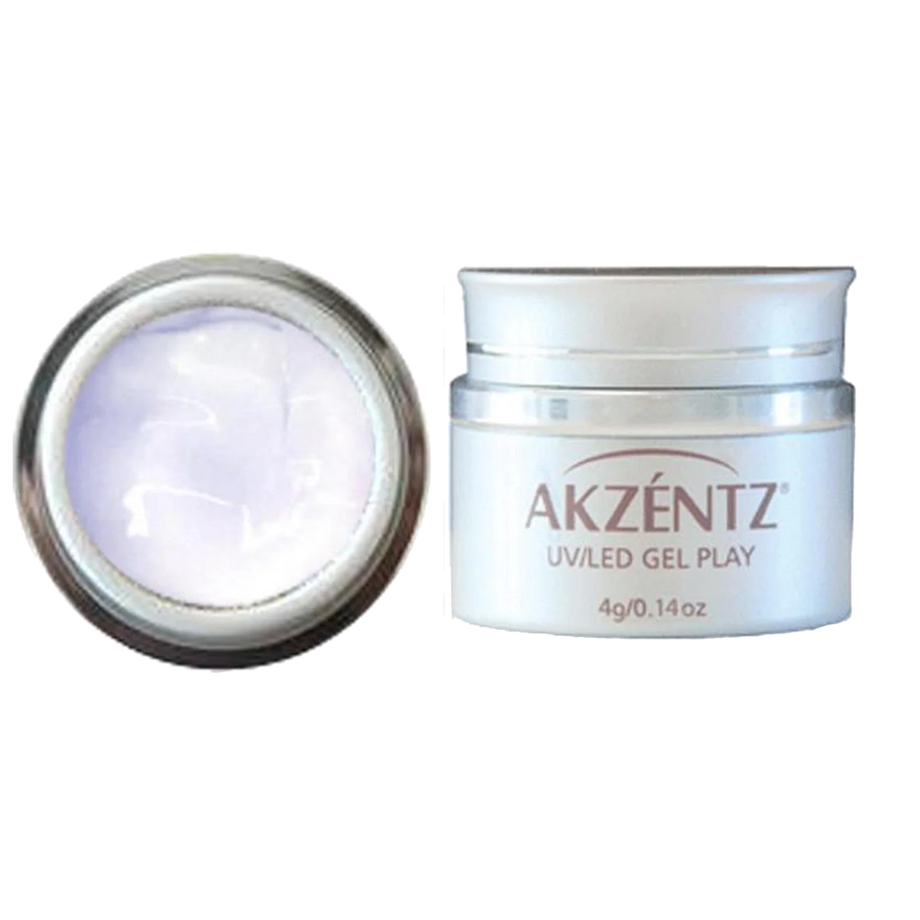 Akzentz - Gel Play - Paint Titanium White, 4g