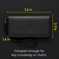 Wristlet Wallet for Women PU Leather Everyday