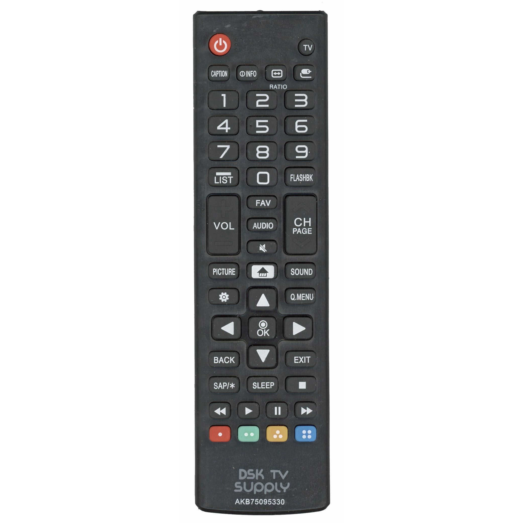 Anderic Generic AKB75095330 For LG TV Remote Control