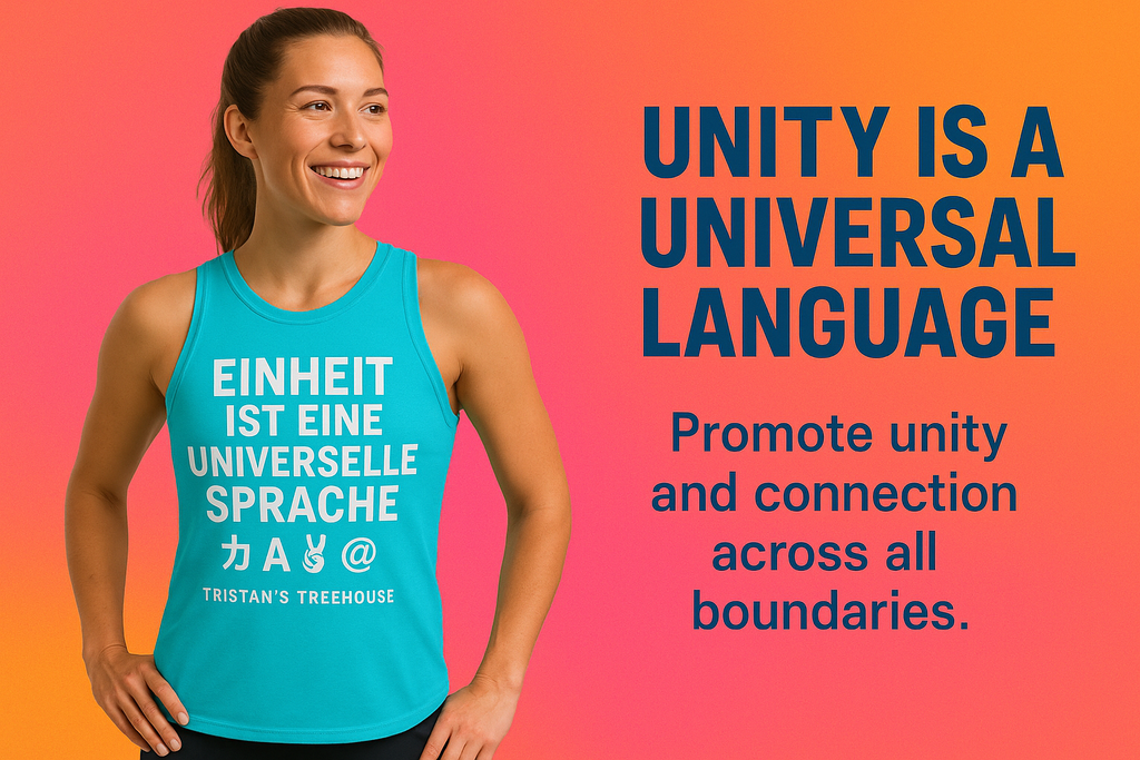Unity is a Universal Language – Tank Top