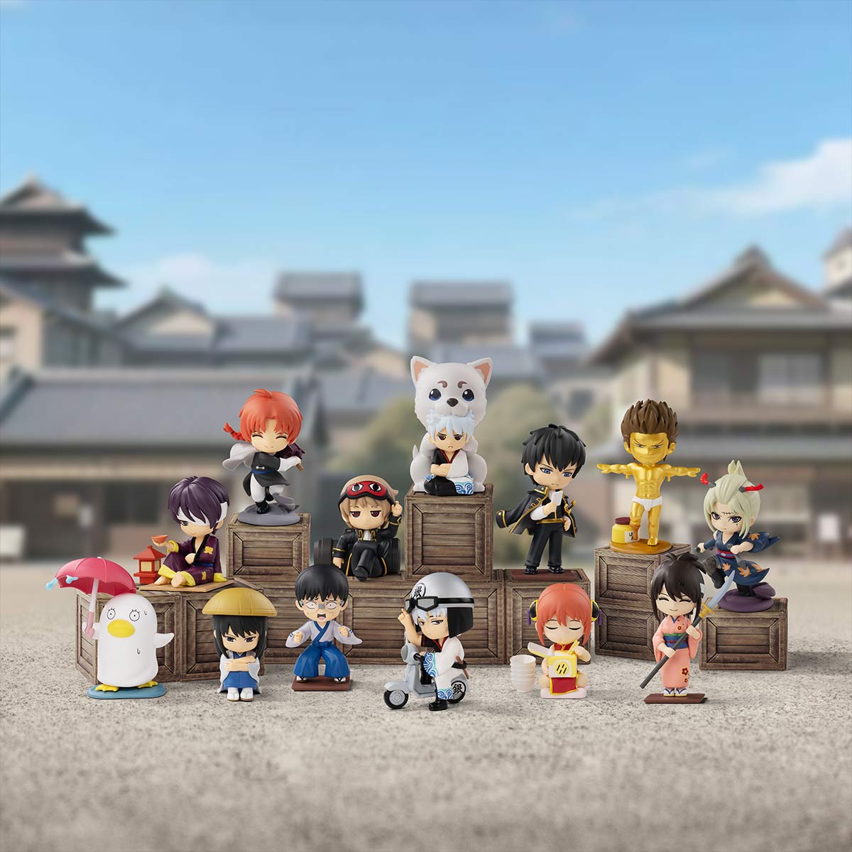 Gintama Welcome To Yorozuya Series Figures by POP MART