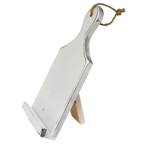 White Tablet Holder