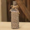Seagrass Long Neck Glass Bottle (Pack of 4)