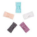 Grace Set - Cable Knit Knotted Headbands - 5 Pack - PhishStones Products