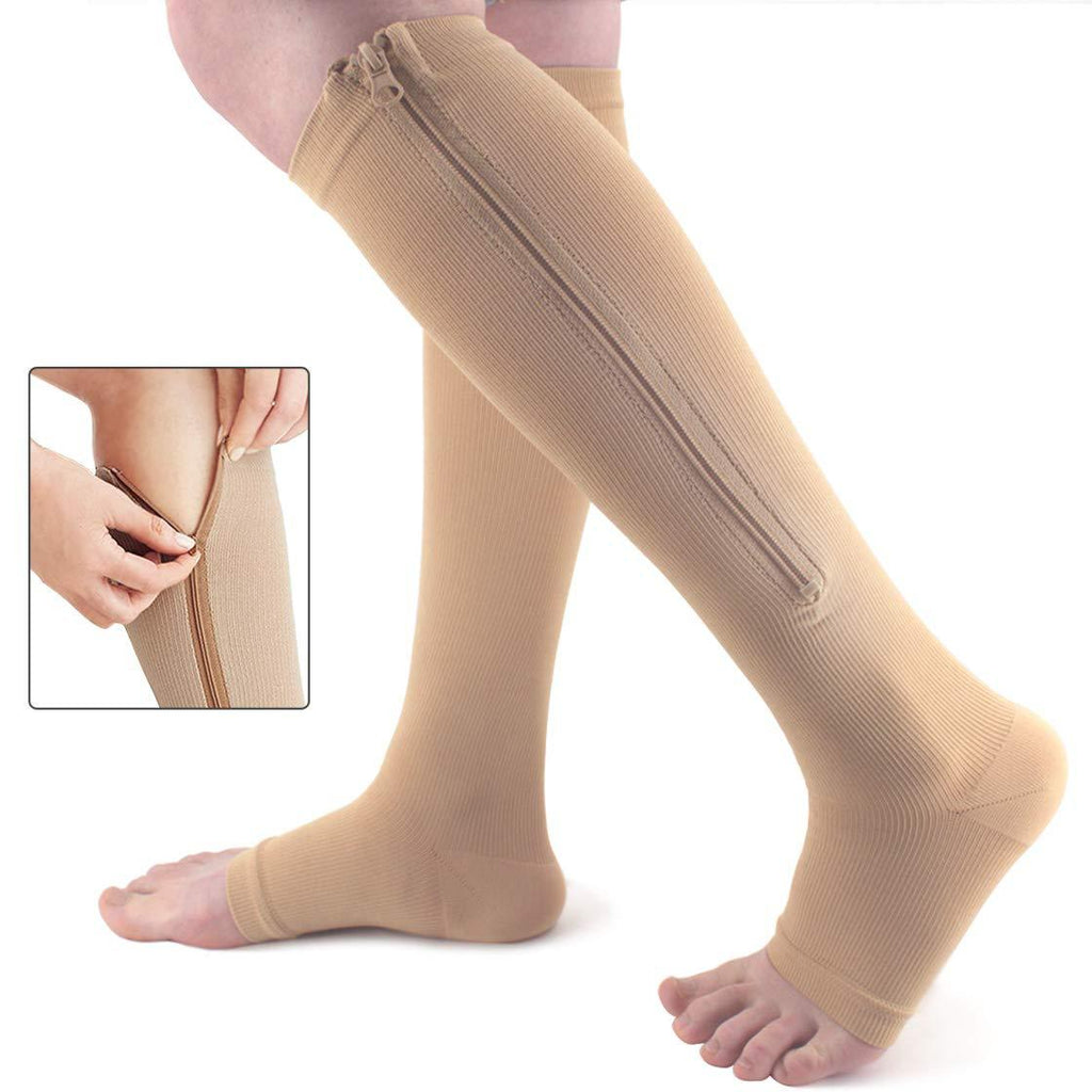 Graduated Compression Socks with Zipper - PhishStones Products