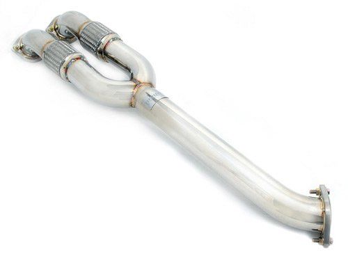 Megan Racing Center Pipe 3" for Nissan GTR R35 2009+ SUS-304 Stainless Steel MR-CENTERPIPE-NR35T