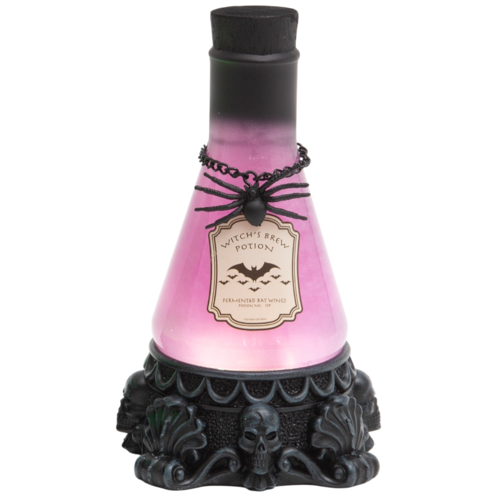 Lighted Halloween Spinning Smoky Potion Waterglobe -