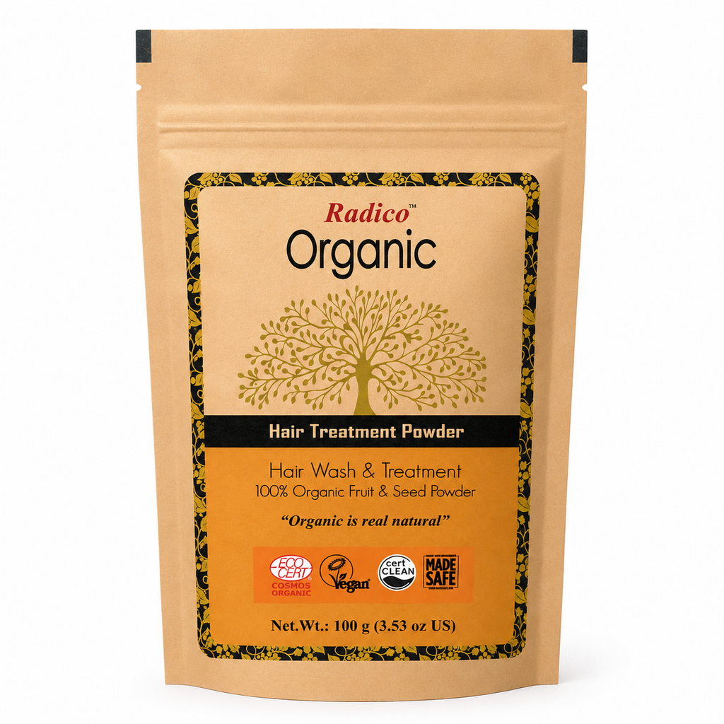 Ayurvedic Hair Treatment Powder - Organic Amla Reetha Shikakai Mix