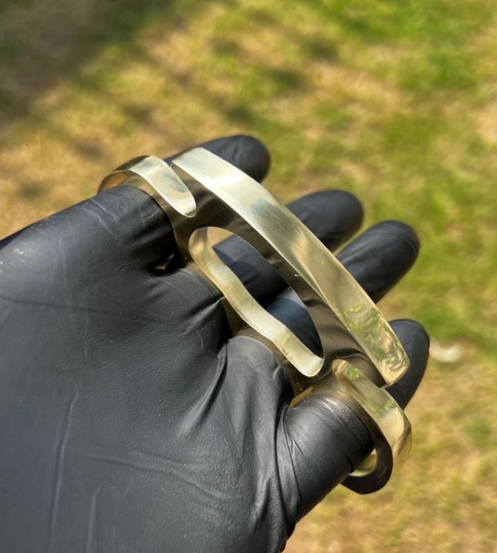 Hand Casted Brass knuckle - PhishStones Products